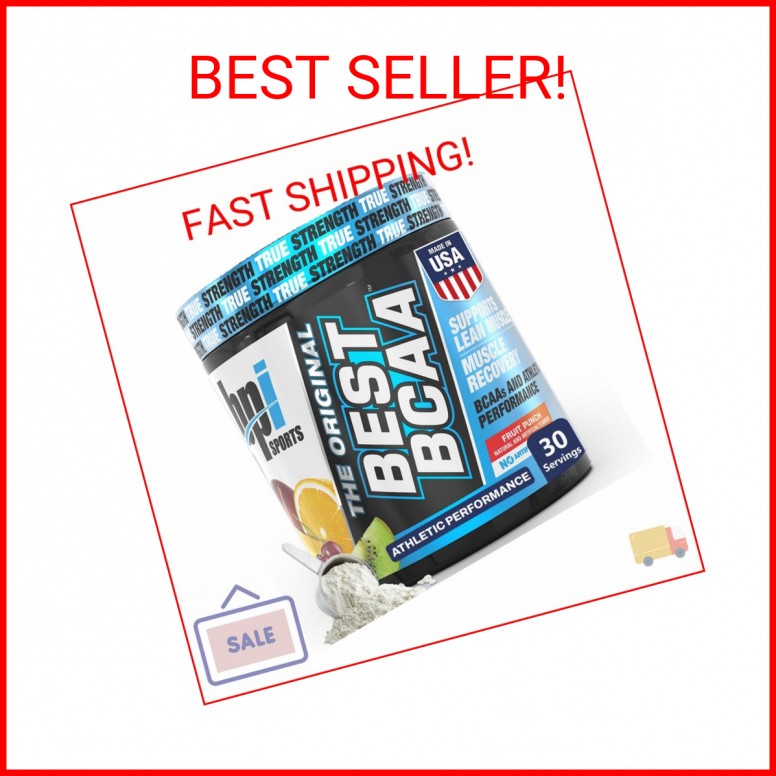 BPI Sports Best BCAA Powder – Muscle Recovery Support – Branched Chain Amino Aci