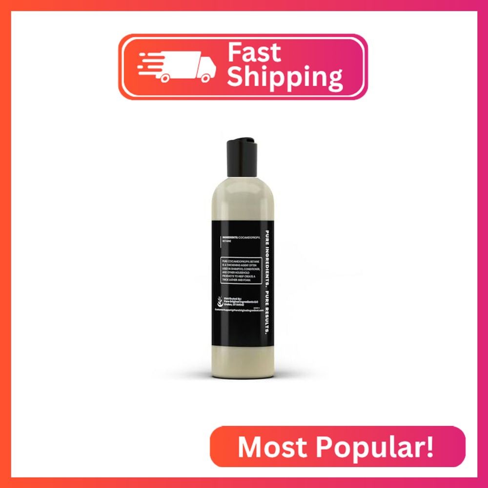 PURE ORIGINAL INGREDIENTS Cocamidopropyl Betaine (8 fl oz) Always Pure, No Fille