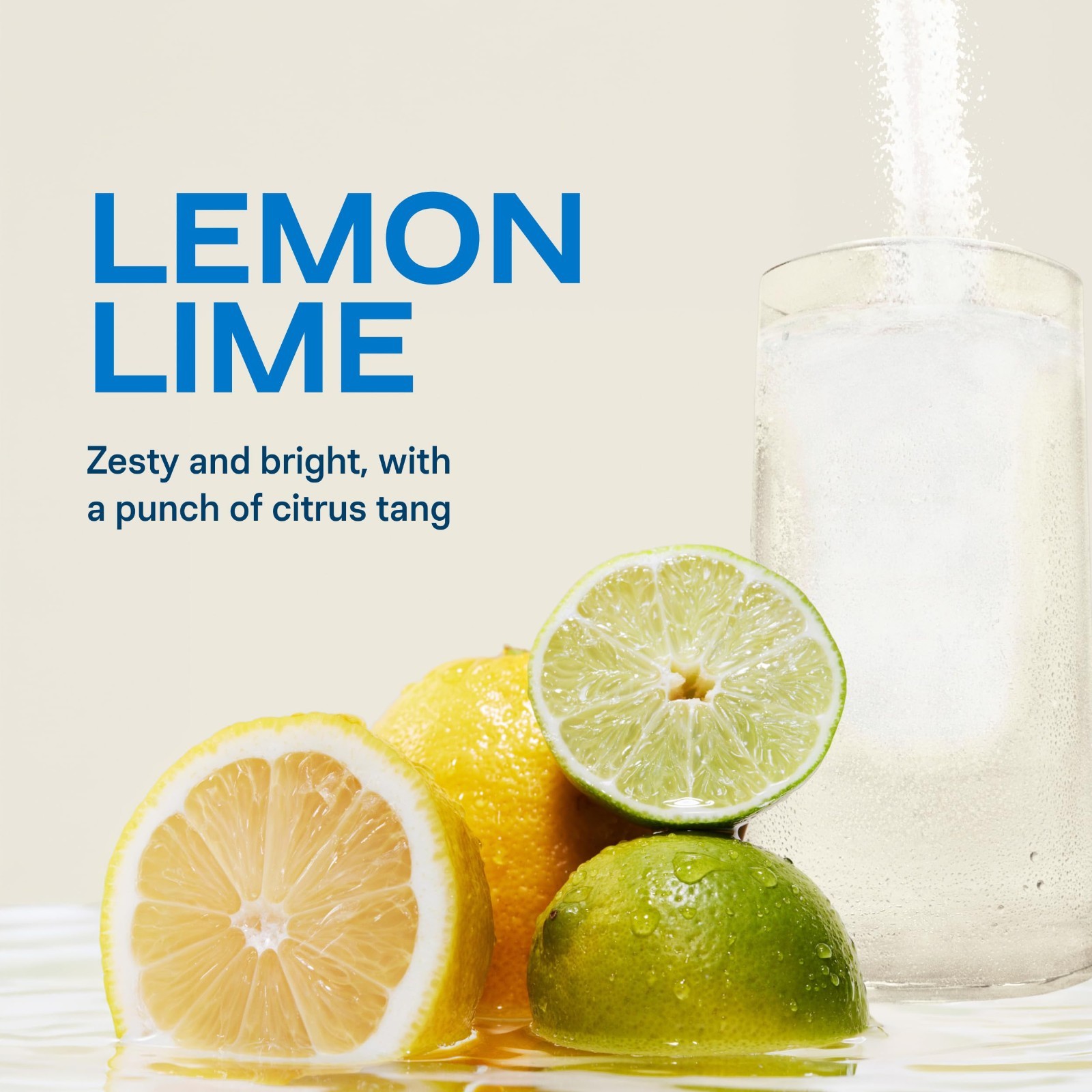 Electrolyte Hydration Powder – Lemon Lime Flavor, 16 Pack, Energy & Recovery