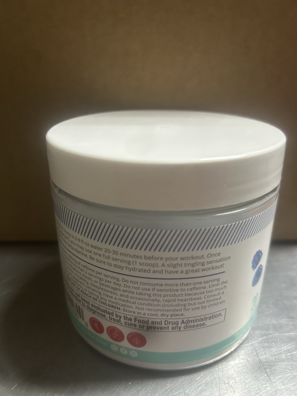 Alani Pre-Workout Powder Blue Slush 7.3 oz EXP: 08/27 (New/Unused)