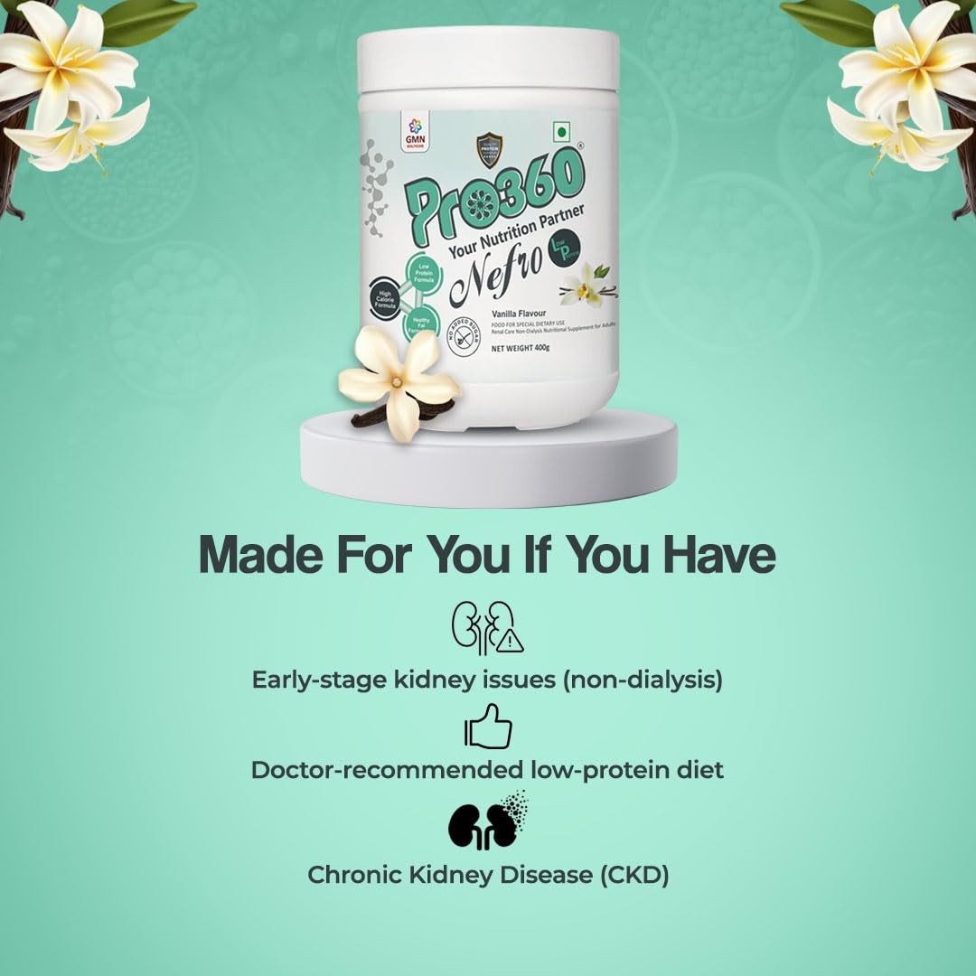 Pro360 Nefro LP Low Protein Vanilla Powder � Kidney Health, 400g