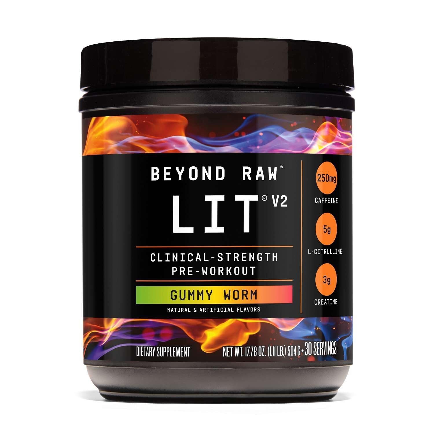 Clinical Strength Pre Workout Powder – Bigger Pumps, Caffeine, L-Citrulline, 30