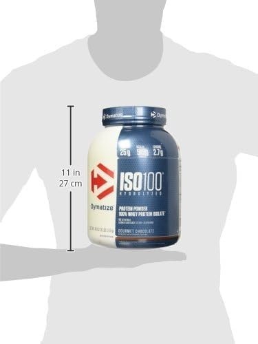 ISO 100 WHEY PROTEIN POWDER ISOLATE, GOURMET CHOCOLATE, 3 LBS – WHITE