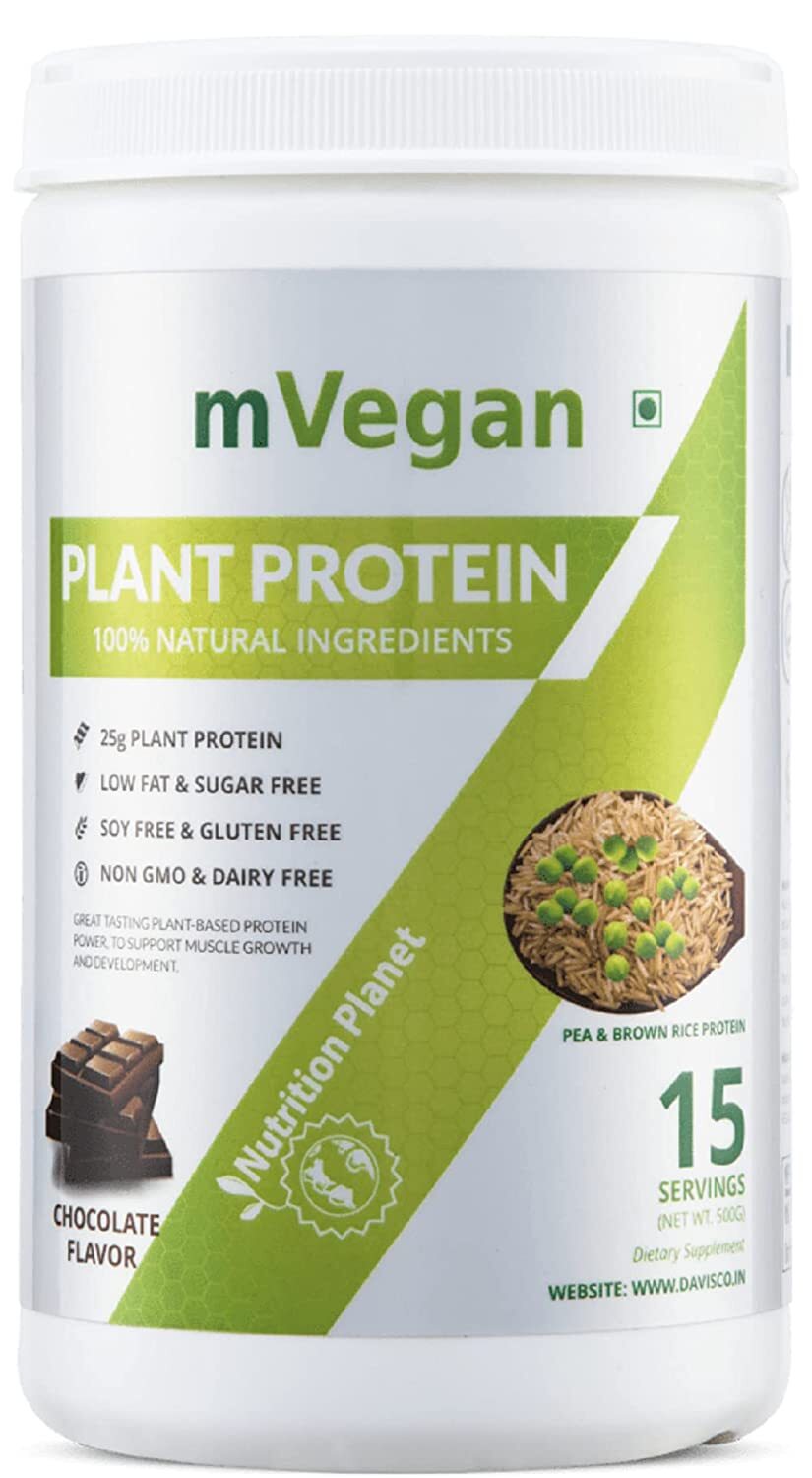 Nutrition Planet Plant Protein Chocolate Flavour Choose Size