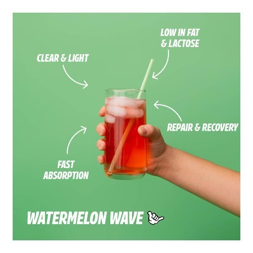 Seeq Clear Protein Powder – Watermelon Wave – Whey Protein Isolate – 15 Servings