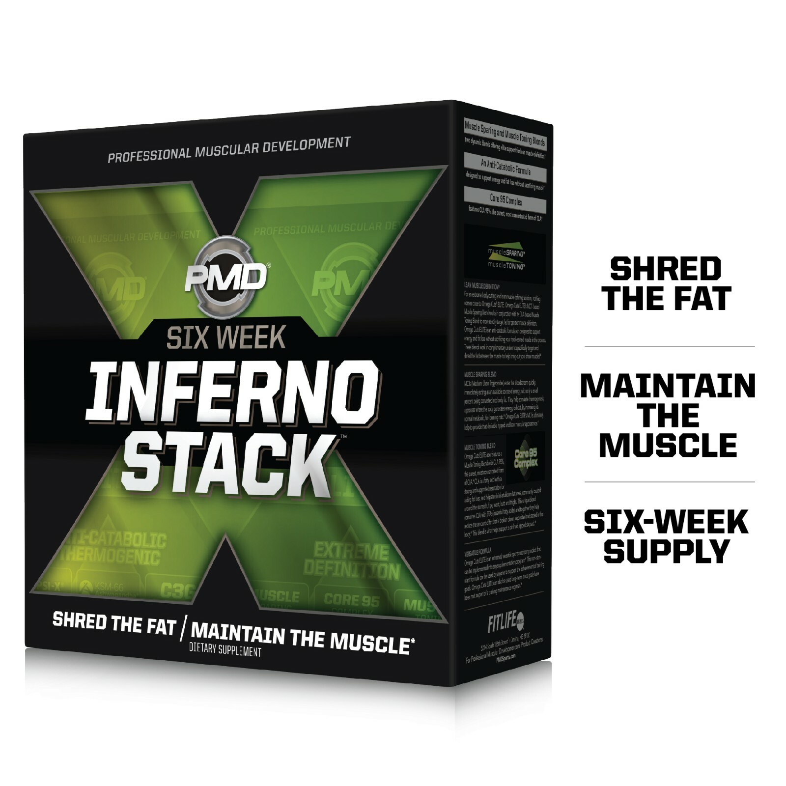 SIX WEEK INFERNO FAT BURNER STACK – ARSENAL X INFERNO & OMEGA CUTS ELITE