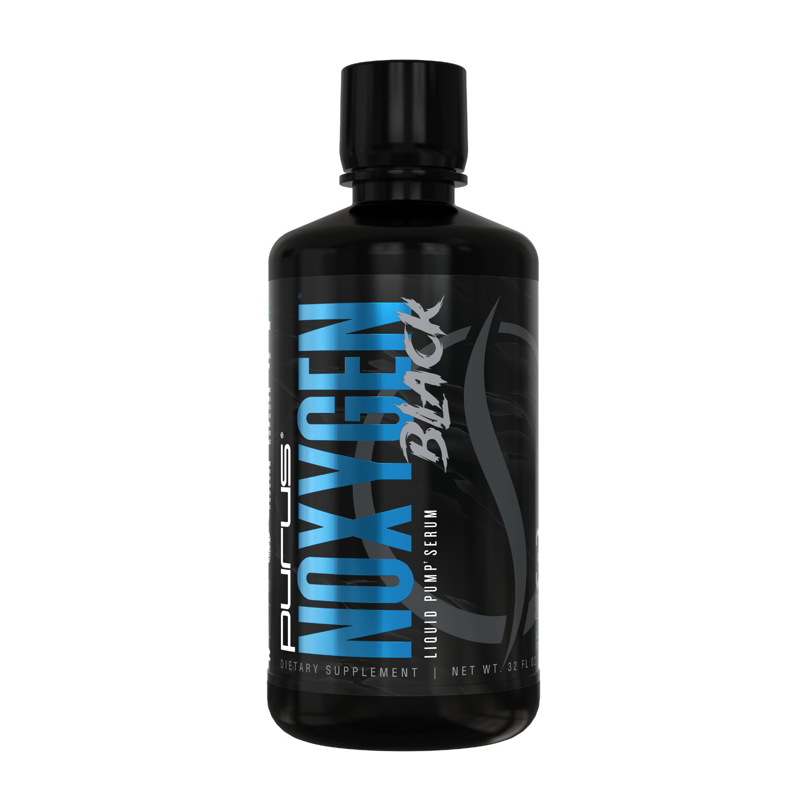 Purus Labs Noxygen Black Liquid Pump Amplifier Stim-Free Serum Performance Boost