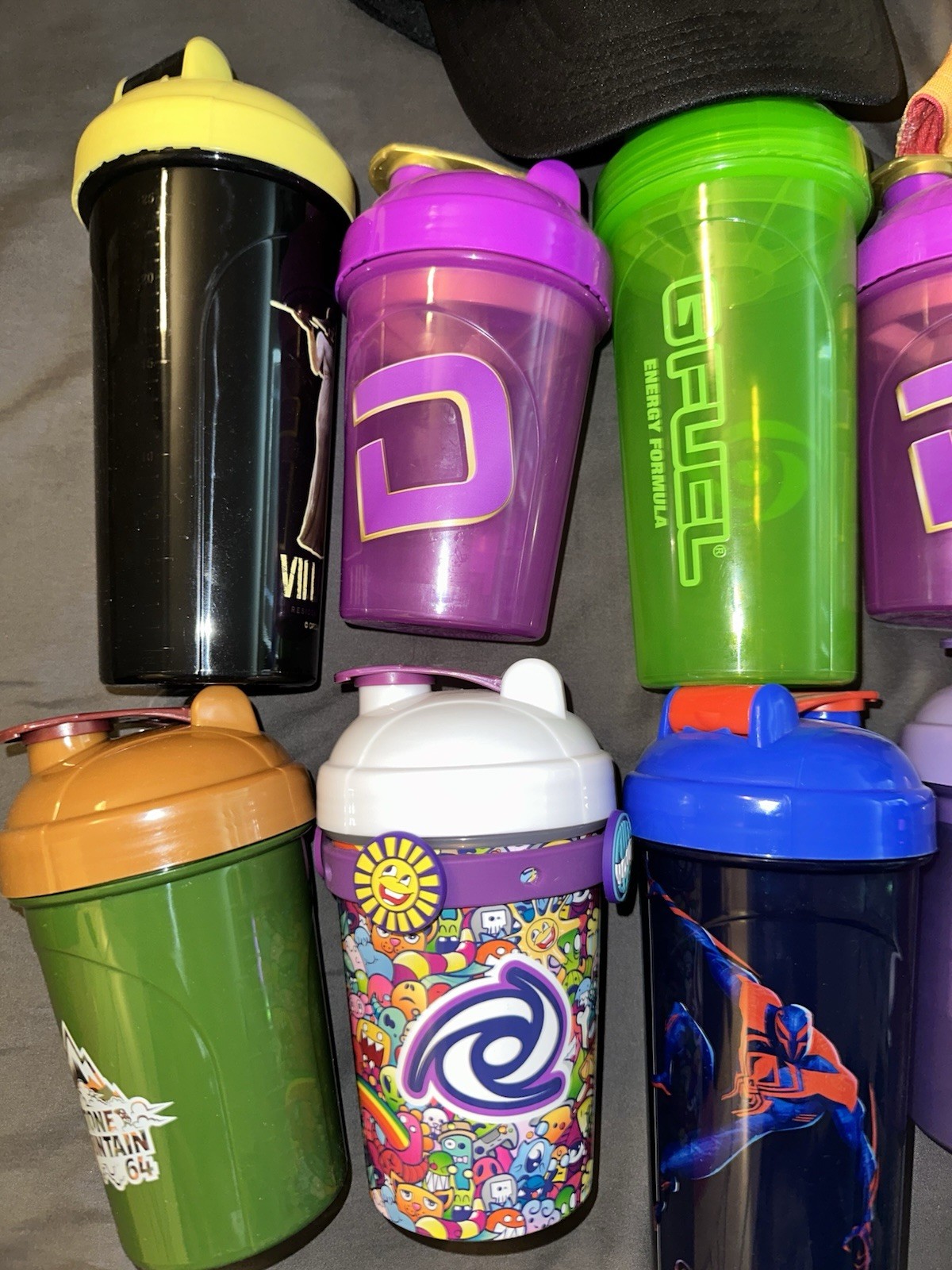 CRAZY GFUEL LOT! RARE NECKLACE,SHAKERS,HATS! 🚨READ DESCRIPTION🚨