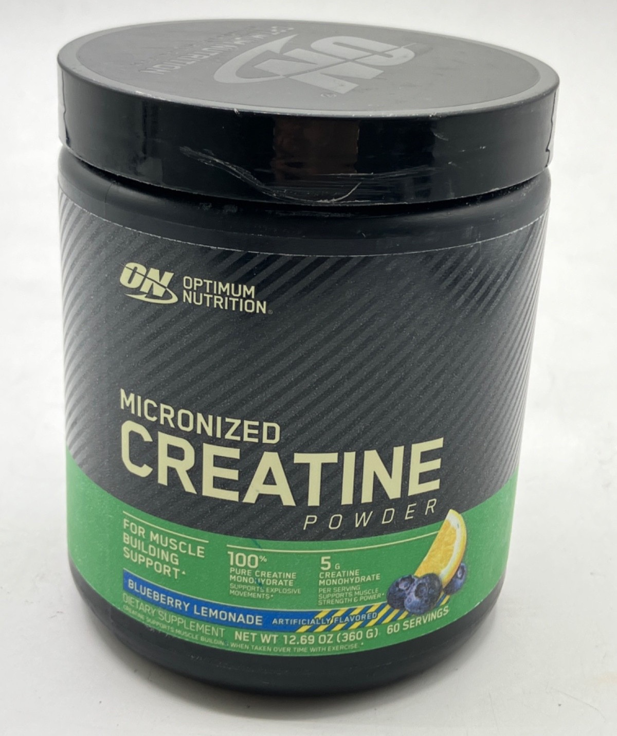 Micronized Creatine Monohydrate Powder Blueberry Lemonade 60 Servings 12.69 oz