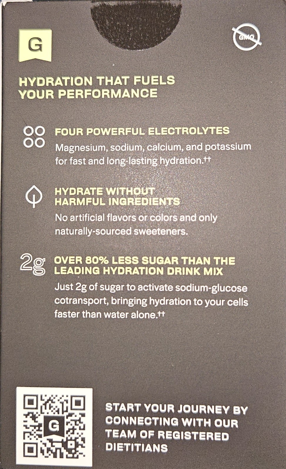 Gainful Hydration Packets Variety 2 Pack Decaffeinated w/ Electrolytes 20 Sticks