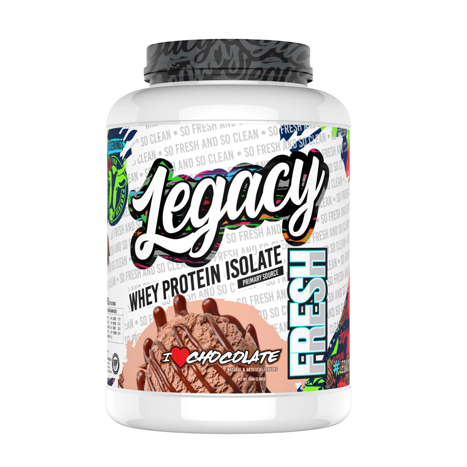 Legacy Fresh Whey Protein 5lb Pasture Fed 26g Protein Muscle Recovery