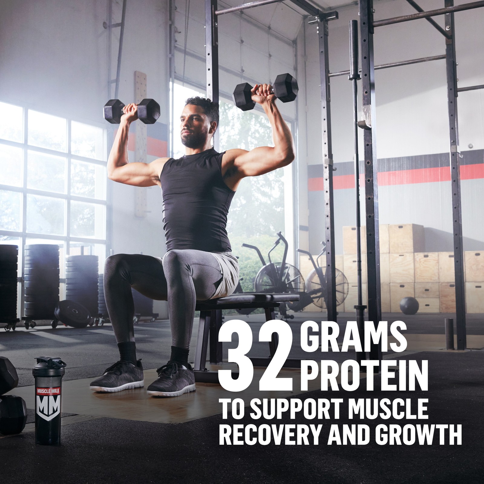 Muscle Milk Genuine Protein Powder, Chocolate, 1.93 Pound, 12 Servings