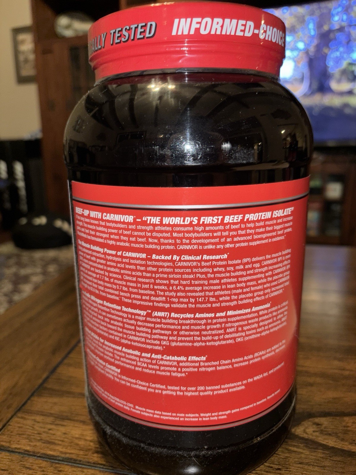 Beef Protein Isolate Powder 23g Protein Fruity Cereal, 28 Servings