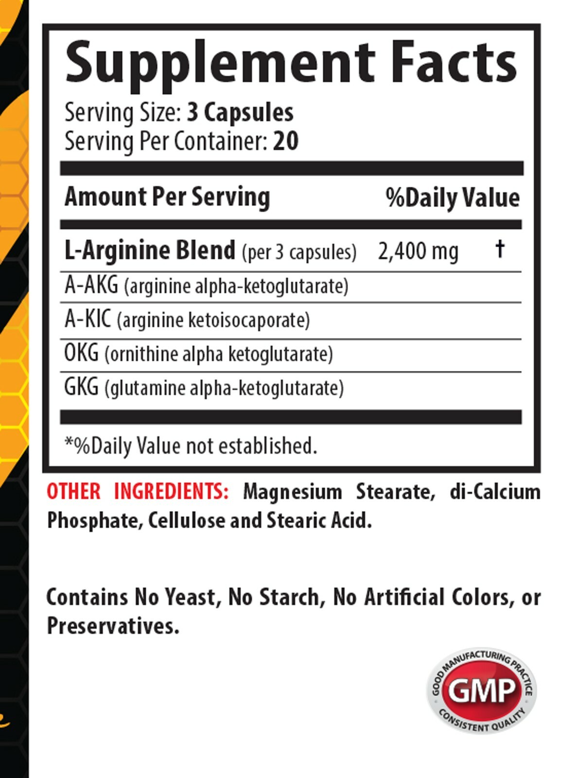 bodybuilding supplements – NITRIC OXIDE 2400 – post workout supplements 1 Bottle