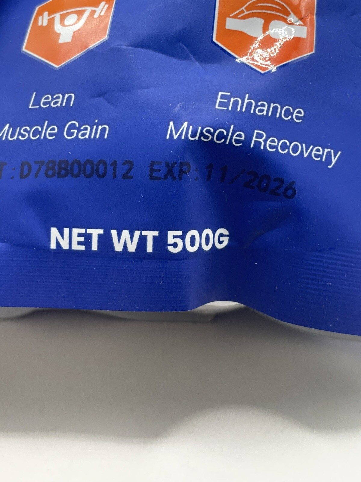 3X Fitness Creatine Monohydrate Powder Unflavored Support Muscle Energy 500g Eac