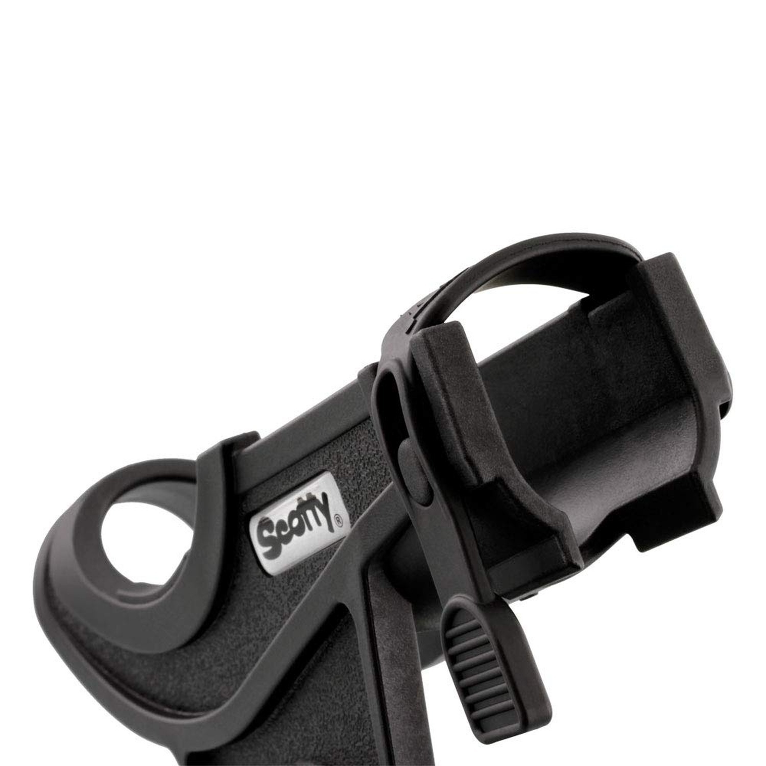 Scotty Baitcaster/Spinning Rod Holder Black with 244 Flush Deck Mount, Small …