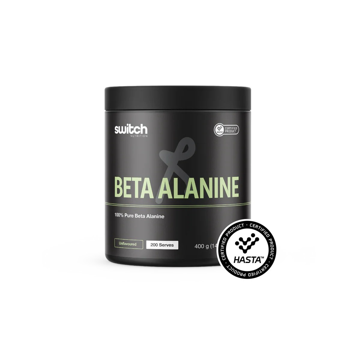 New Switch Nutrition Beta Alanine Unflavoured 400g Powder 100% Pure