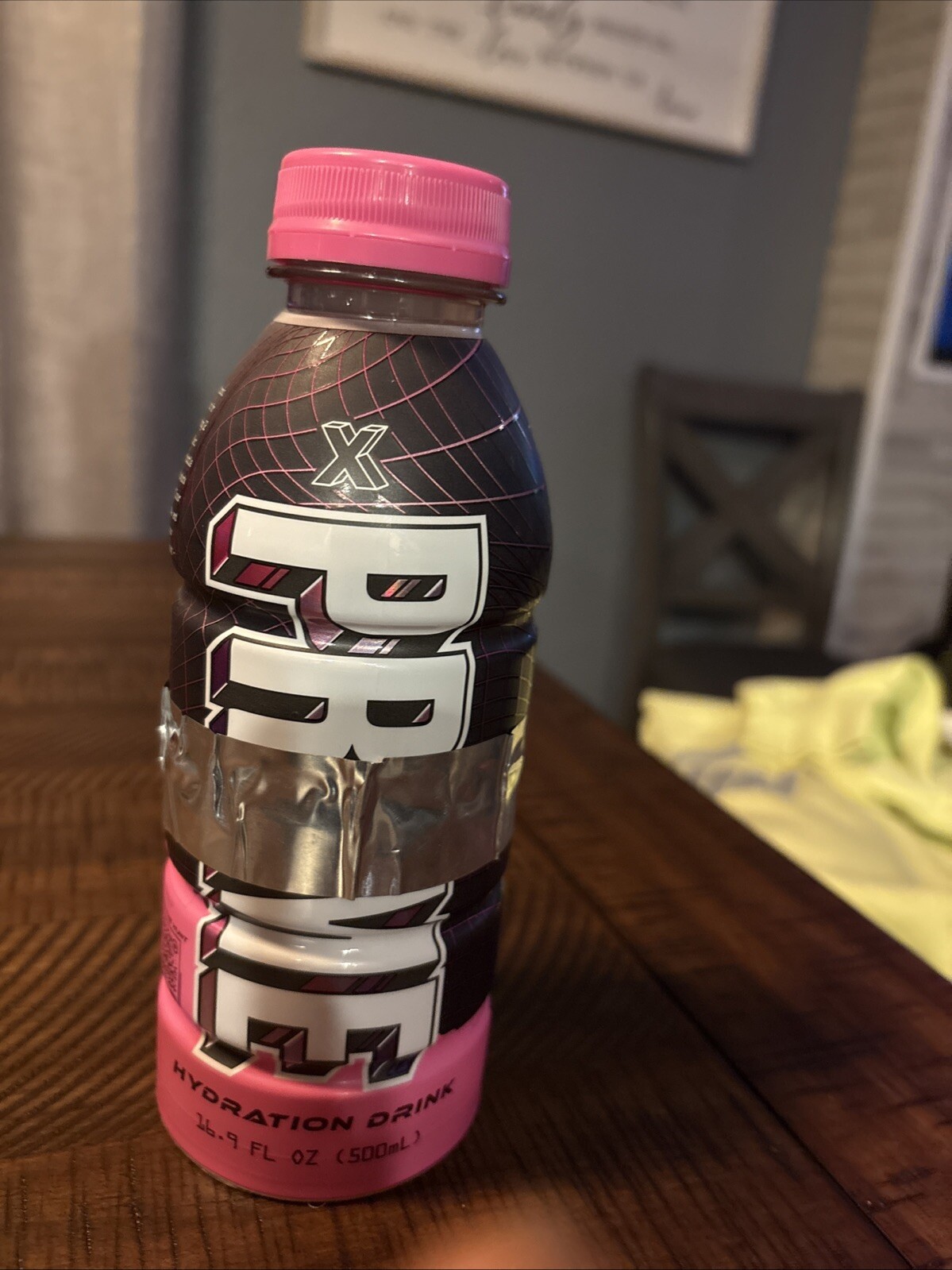 NEW PRIME X TREASURE HUNT HYDRATION DRINK 1 FULL 16.9 FL OZ PINK BOTTLE