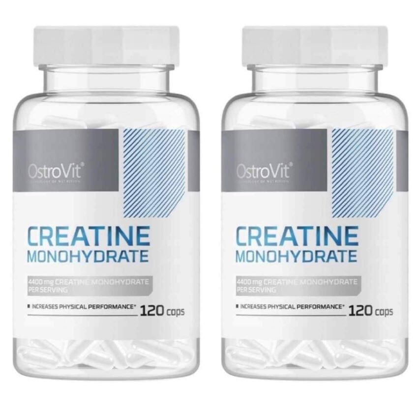 OstroVit Creatine Monohydrate 3300mg 2 x 120 capsules