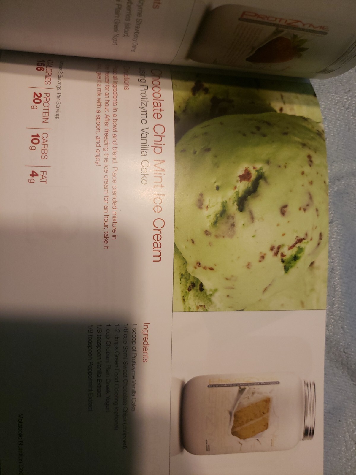 BODYBUILDER COOKBOOK- protein lovers -METABOLIC NUTRITION