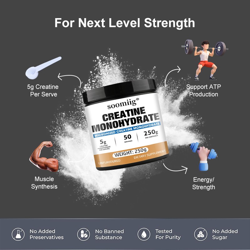 Ultra Micronized Creatine Monohydrate Powder-150g/250g PER CONTAINER-UNFLAVOURED