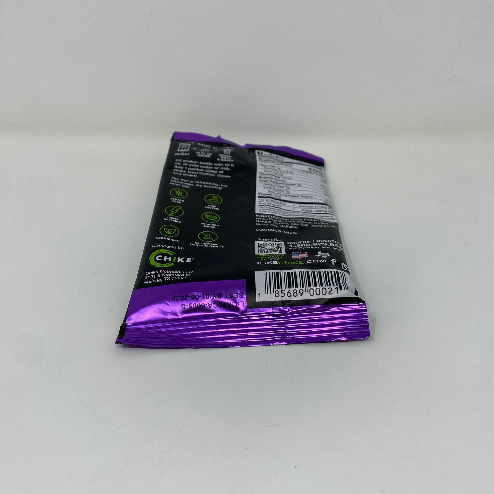 Chike Caramel Protein Iced Coffee Single-Serve 1.02oz Packet