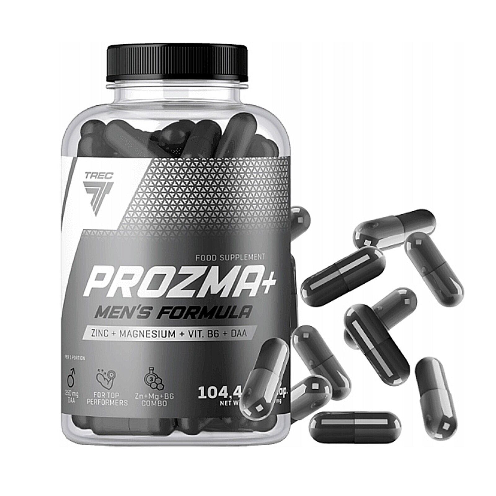 TREC PROZMA+ Nacht Testosteron Booster unterstützt die Regeneration Libido – DAA