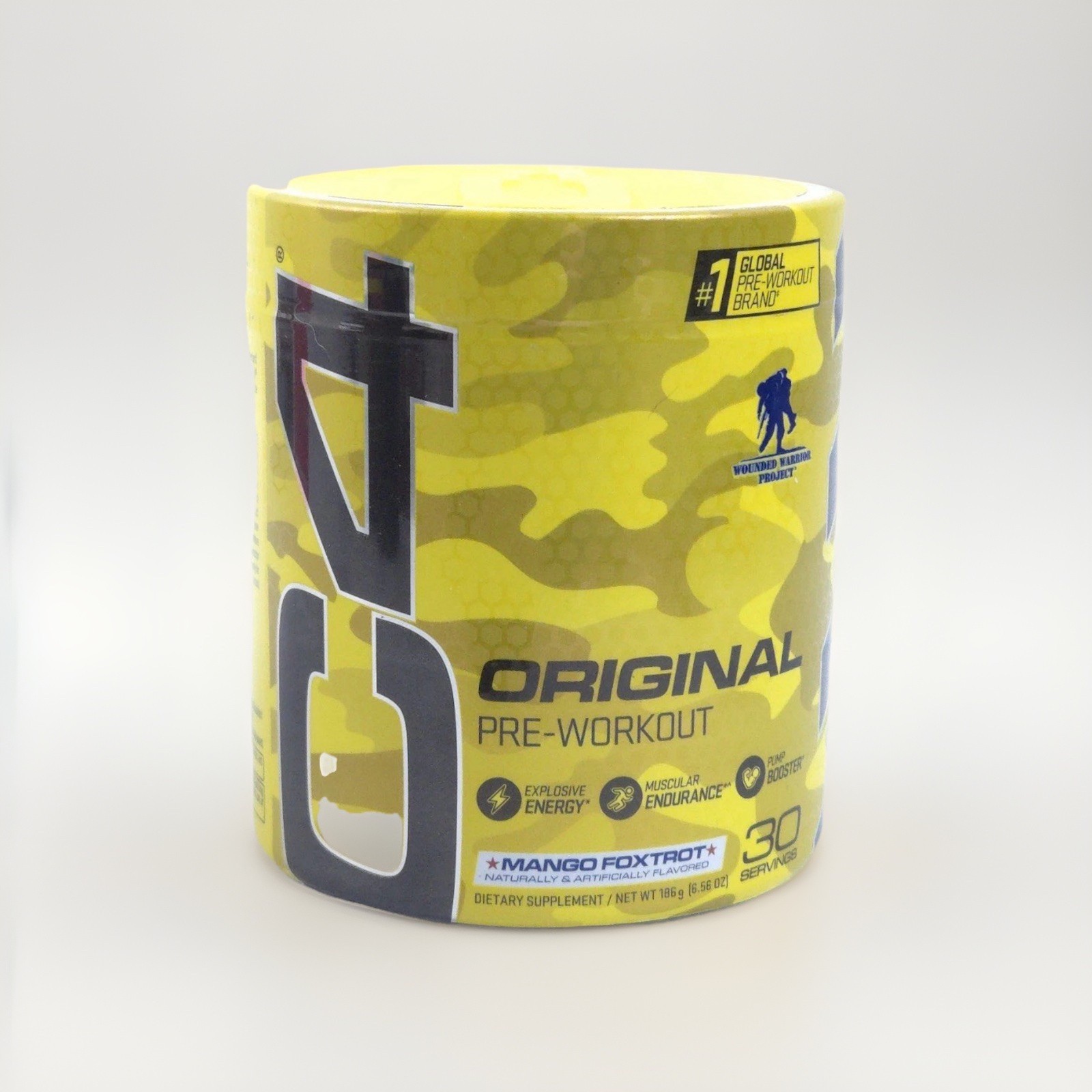 C4 PreWorkout – “Mango Foxtrot” – Wounded Warrior Project 30 Servings – NEW