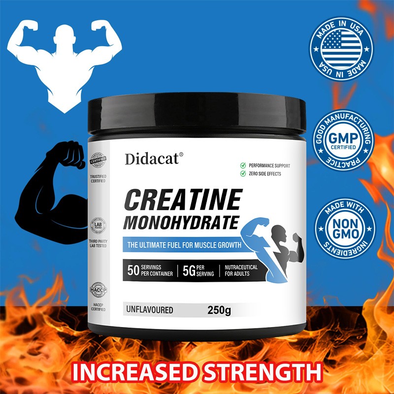 Dietary Supplements Creatine Monohydrate (Micronized) Powder – ZERO SIDE EFFECTS