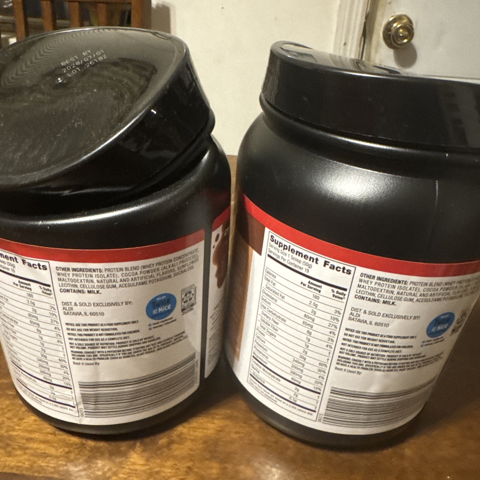 Elevation Whey Protein Blend Supplement Chocolate Flavor Sealed 32oz 907g Lot 2