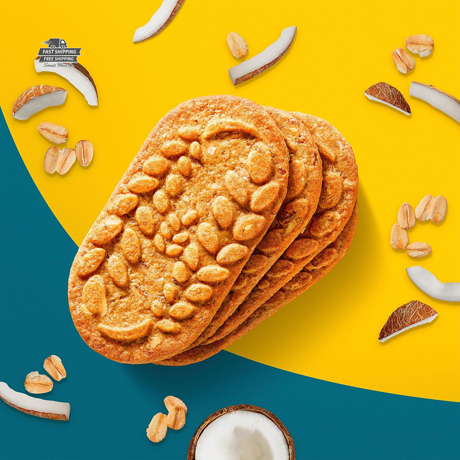 belVita Toasted Coconut Breakfast Biscuits 30 Packs