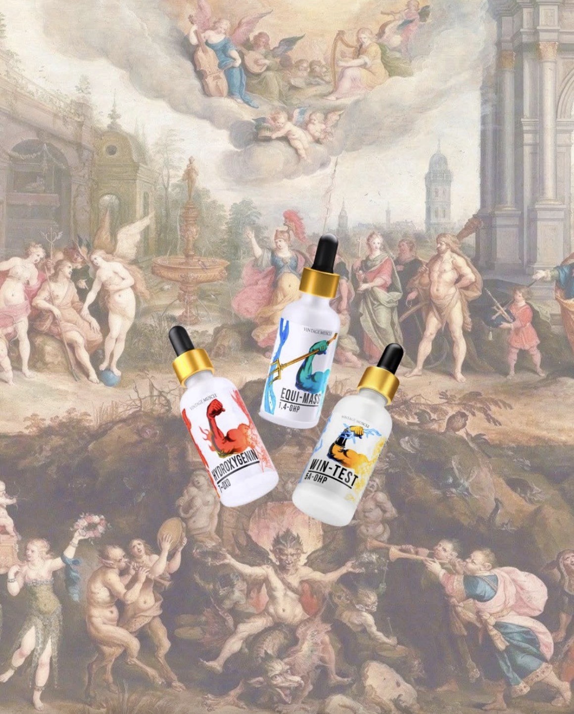 VM💪Cycle🔁Deal God Series;Lean MassGains: Wintest,Equi,Hydroxy &PCT💊🏛️🔱🔥⚡️