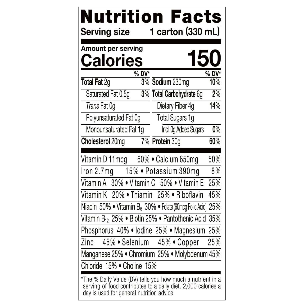 Max Protein Nutrition Shake French Vanilla 11 Fl Oz 12 Count 30 Grams of Protein