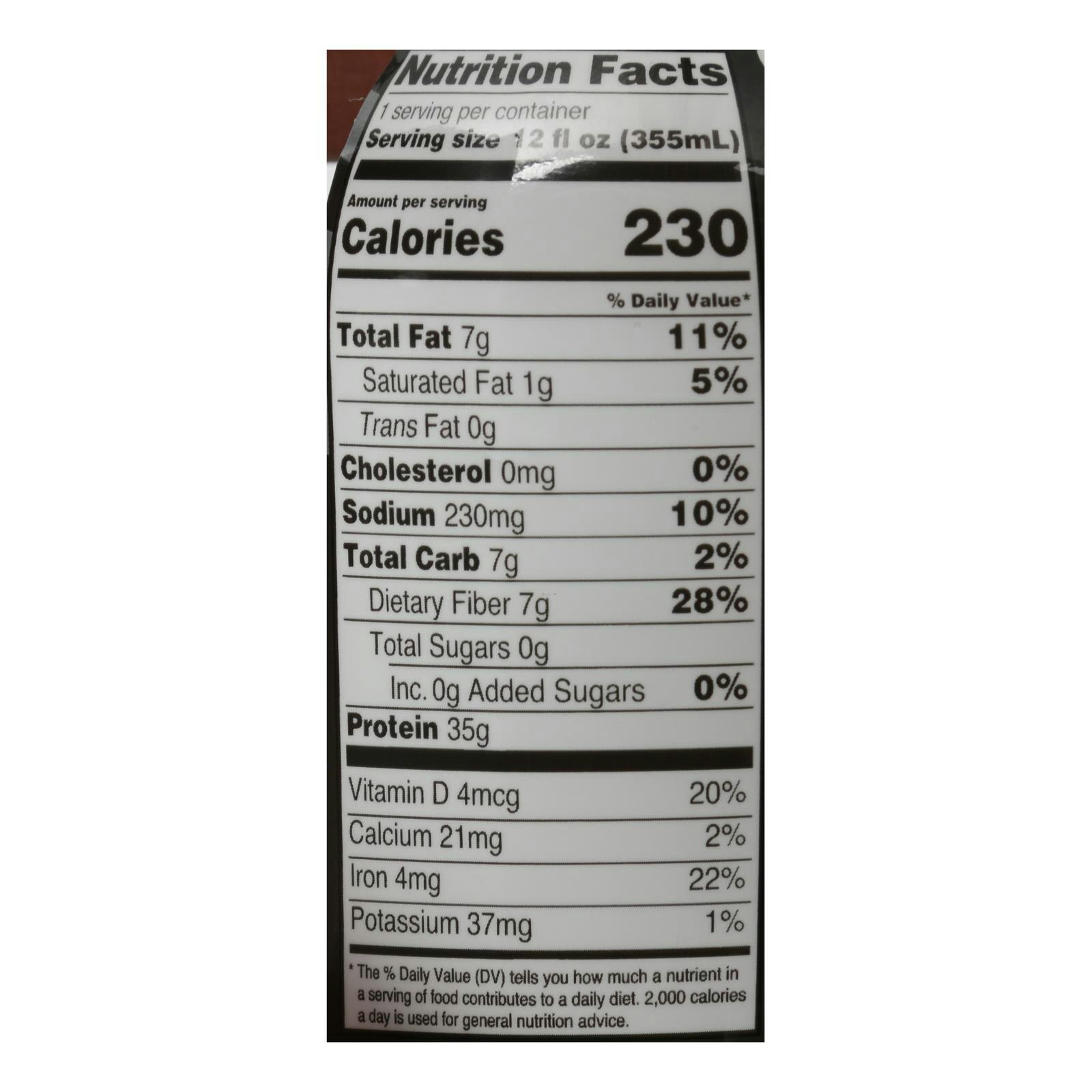 Only What You Need Vanilla Elite Plant Based Protein Drink 12 fl. oz Pack of 12