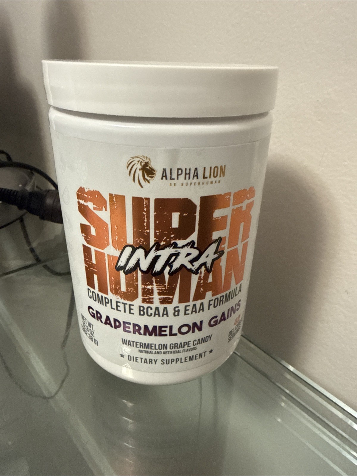 Alpha Lion Super Human Intra COMPLETE BCAA+EAA Blend 42 New