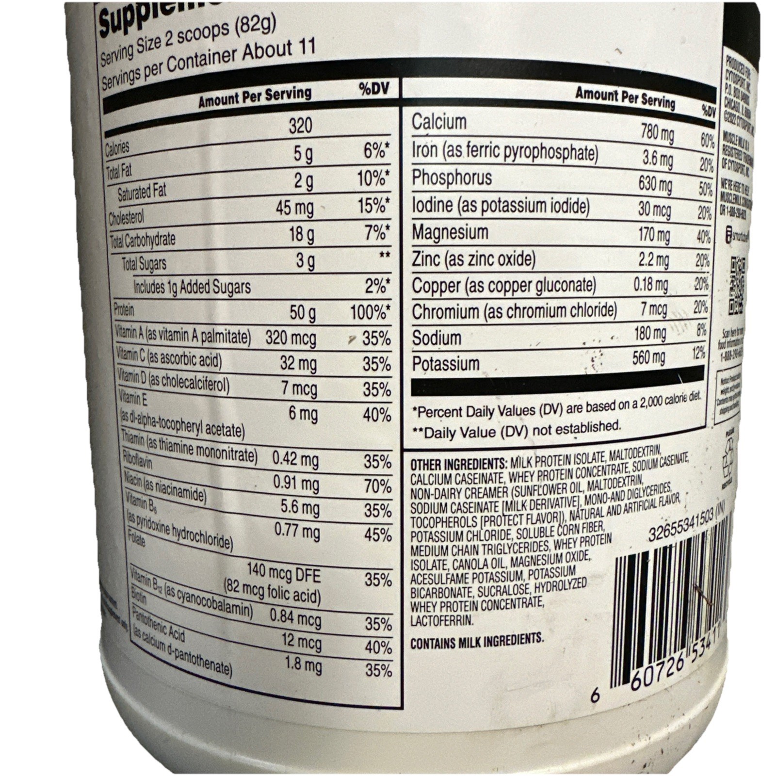 💪Muscle Milk Pro Series Protein Powder Intense Vanilla 50g Protein EXP : 10/26