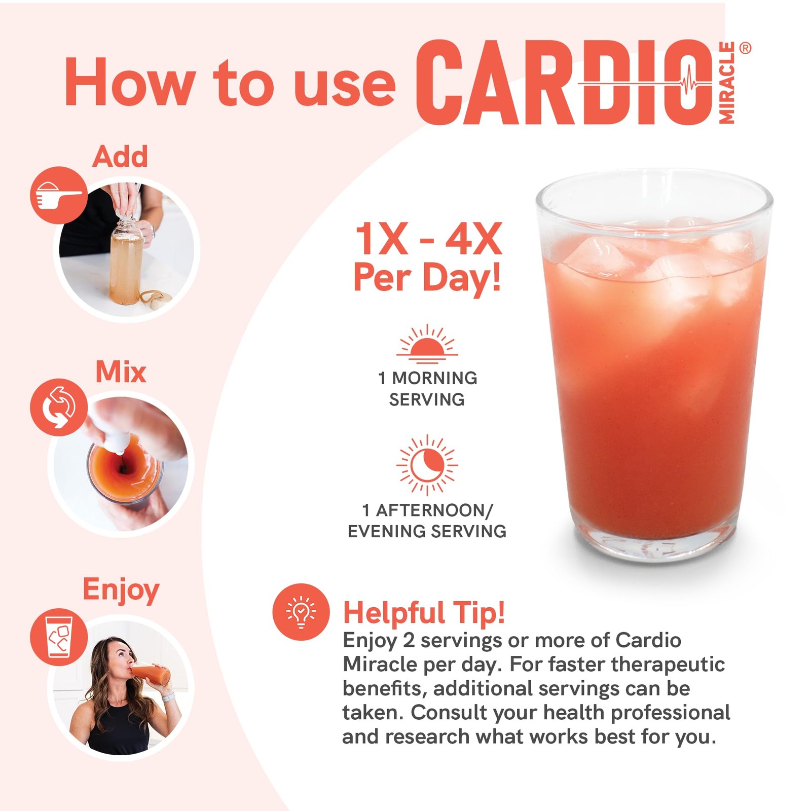 Cardio Miracle Nitric Oxide Supplement 90 Servings – 2.09 Pound (Pack of 1)