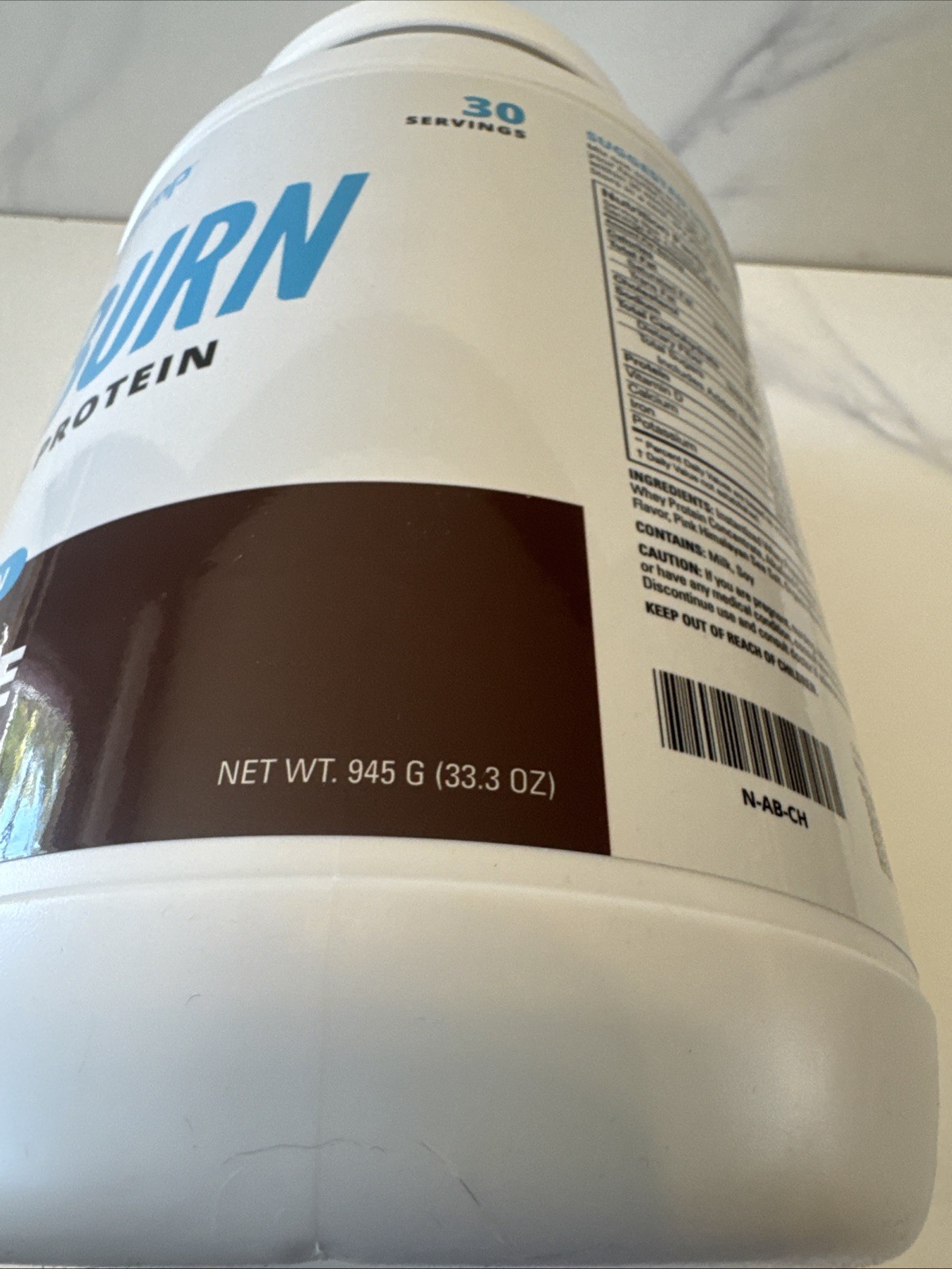 Burn Boot Camp Afterburn Whey Protein Powder Chocolate 33.3 Oz EXP 04/2027 New