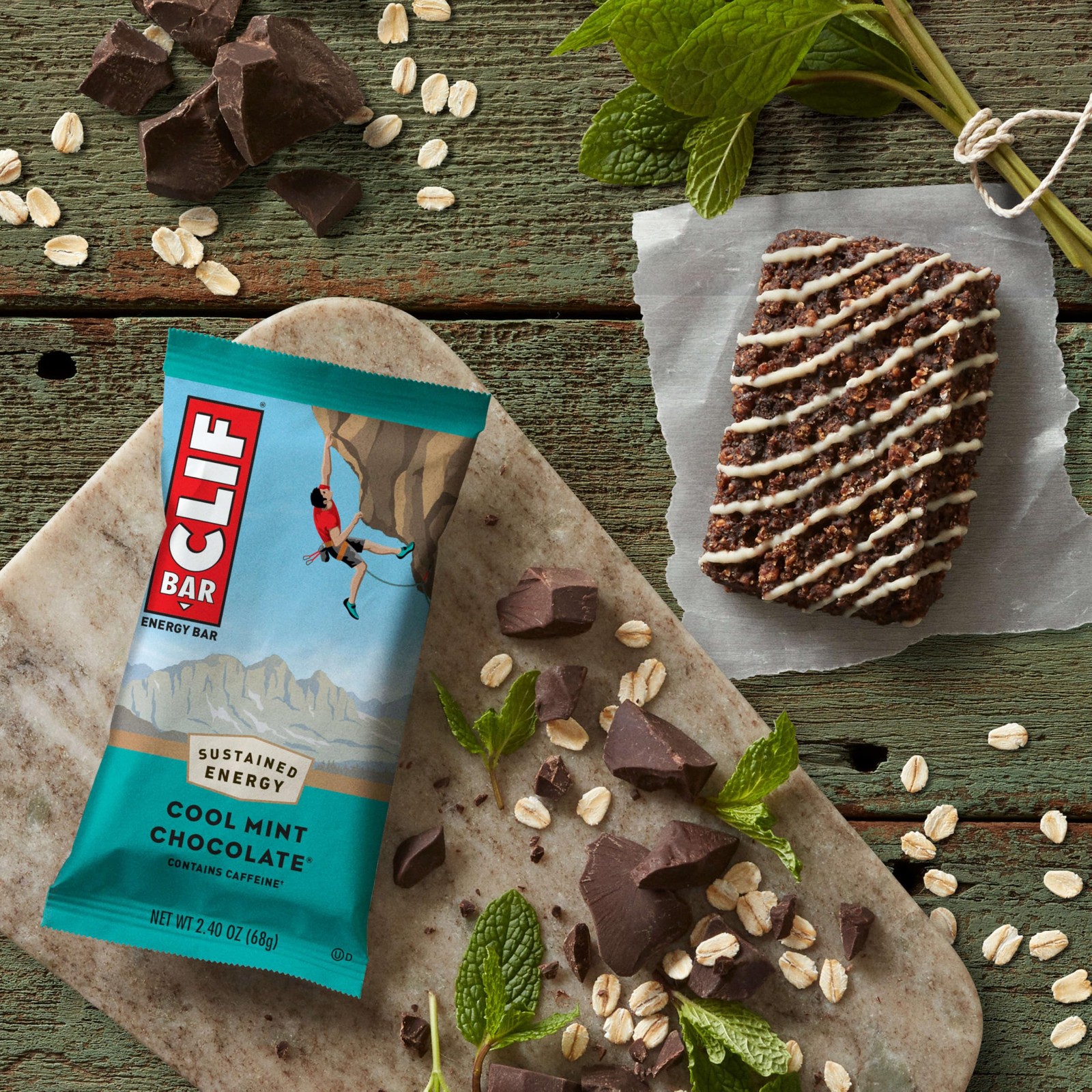CLIF BAR – Energy Protein Bars – 10 Count (Pack of 1), Cool Mint Chocolate