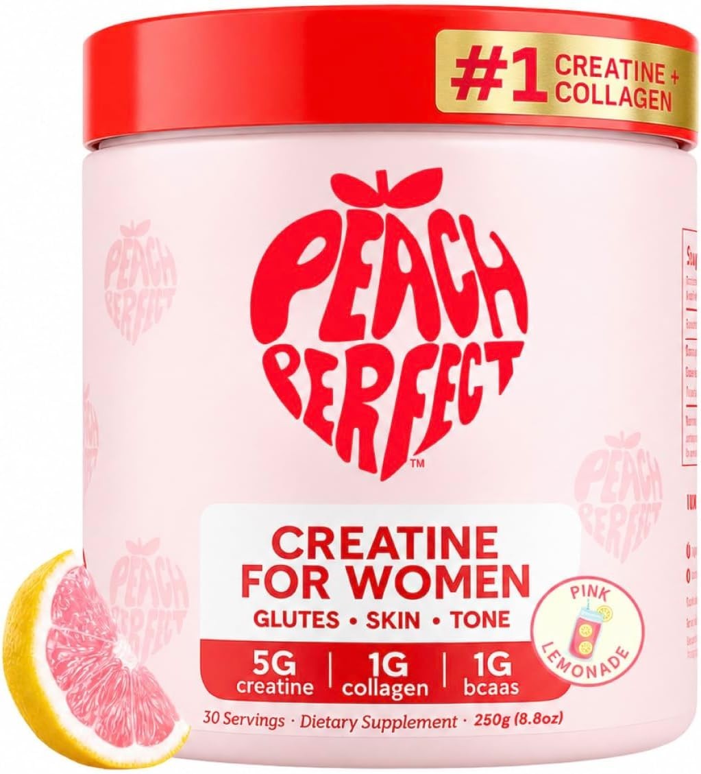 🔥 Creatine Monohydrate Powder For Women BCAA Collagen Glute Strength Workout ✨