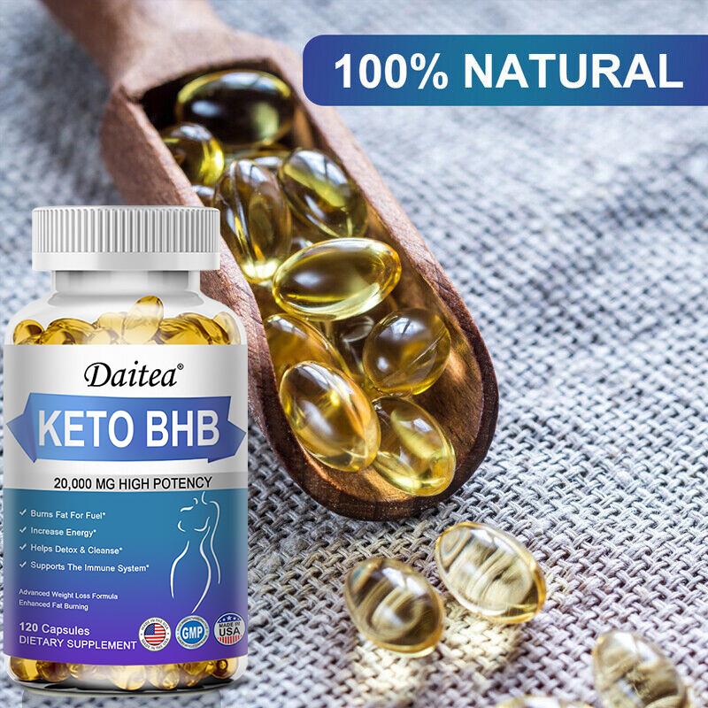 KETO BHB ACV Caps 2000mg PURE Ketone FAT BURNER RAPID Weight Loss Diet Ketosis
