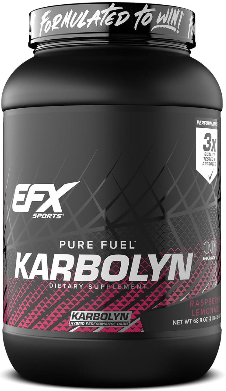 EFX Sports Karbolyn Fuel Fast-Absorbing Carbohydrate Powder Raspberry Lemonade