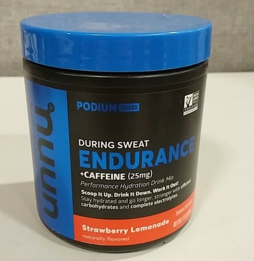 Nuun Hydration During Sweat Endurance – Strawberry Lemonade – 11 oz / 304 g