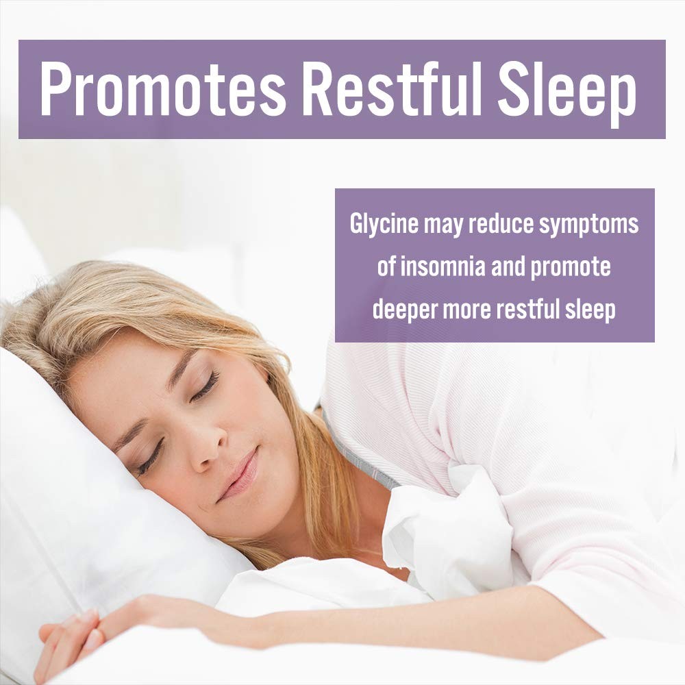 Glycine Powder (2 lbs) – Promotes Restful Sleep, 32 Ounce (Pack of 1), White