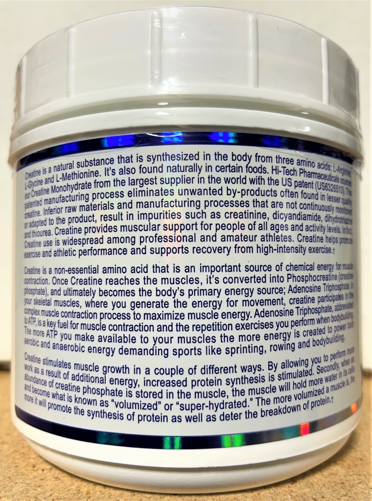 Hi-Tech Pharmaceuticals Phosphagen Creatine Monohydrate 400gm Unflavored New