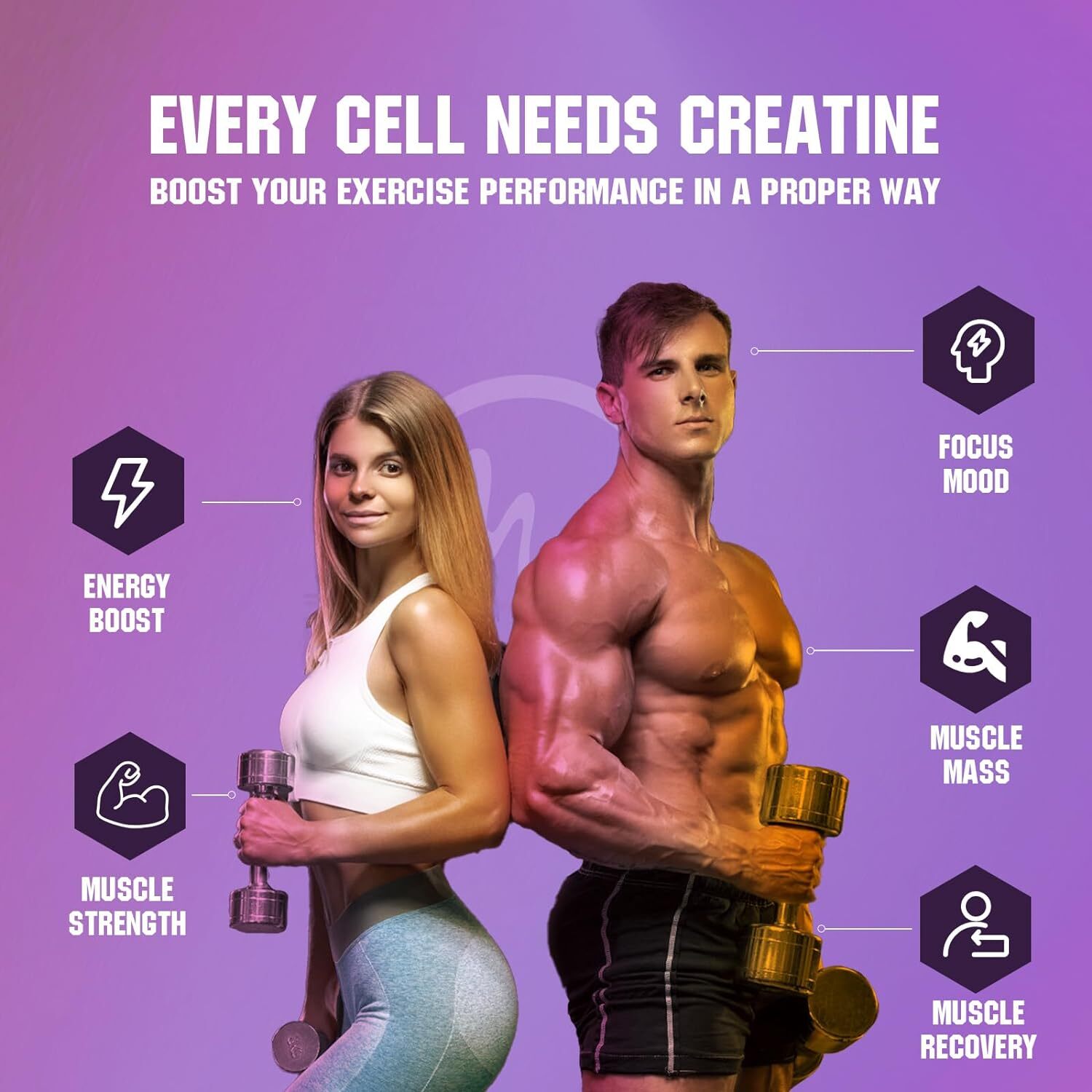 180Pills Creatine Monohydrate Gummies Pineapple FlavorEnergy Boost Improve