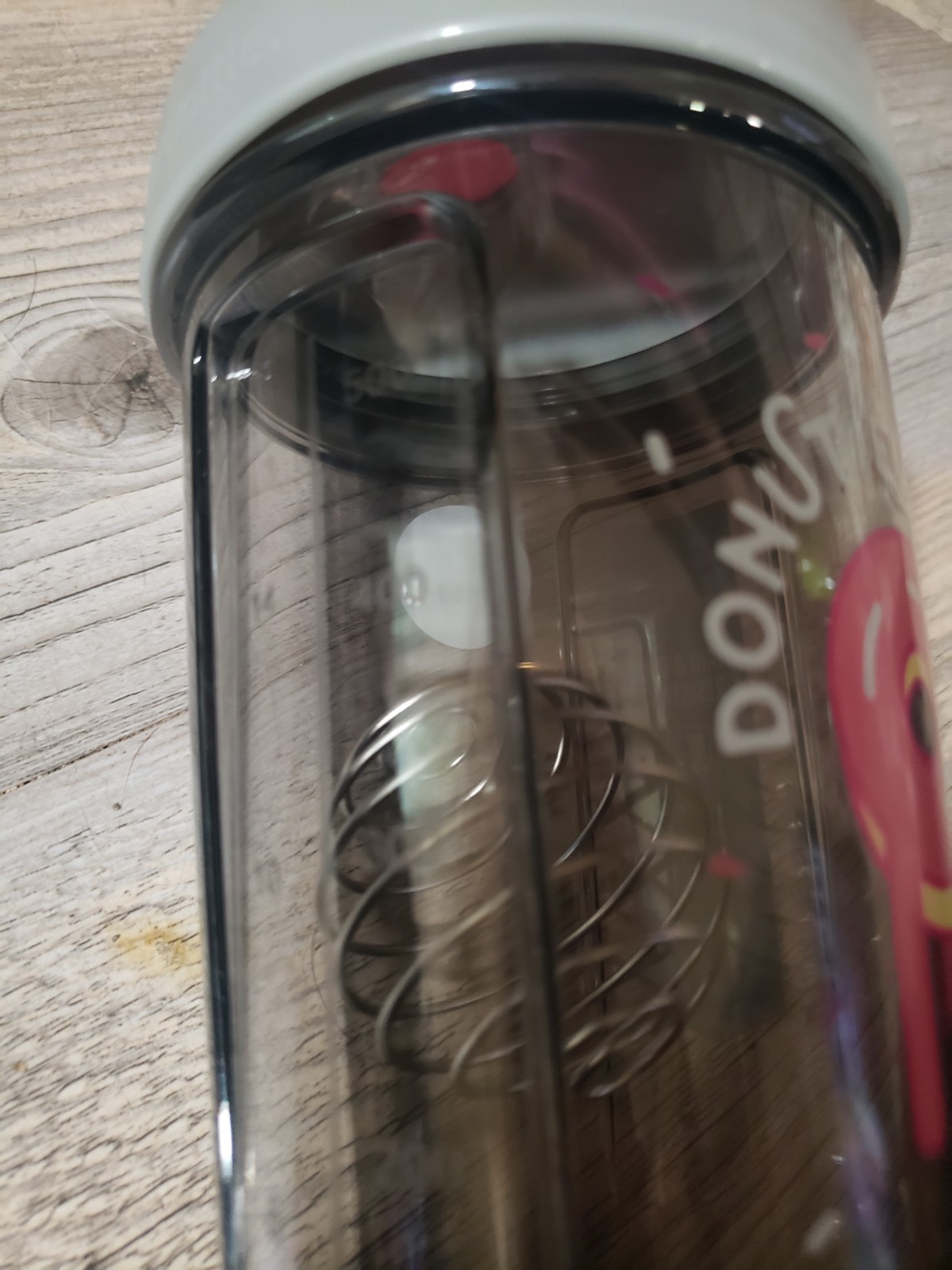 Blender Bottle Special Edition Shaker Bottle w/ Loop Top, Donut Ever Give Up