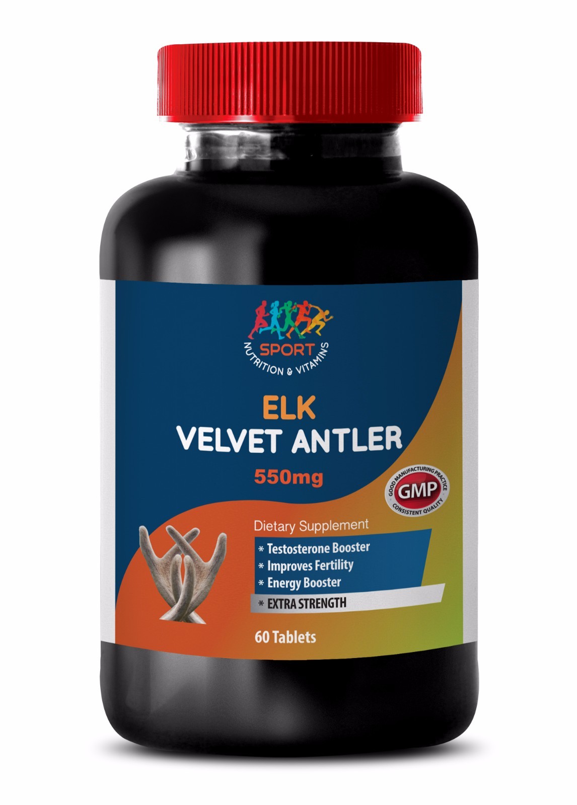 Age Male Enhancers Capsules – Elk Velvet Antler Complex 550mg – Nettle Root 1B