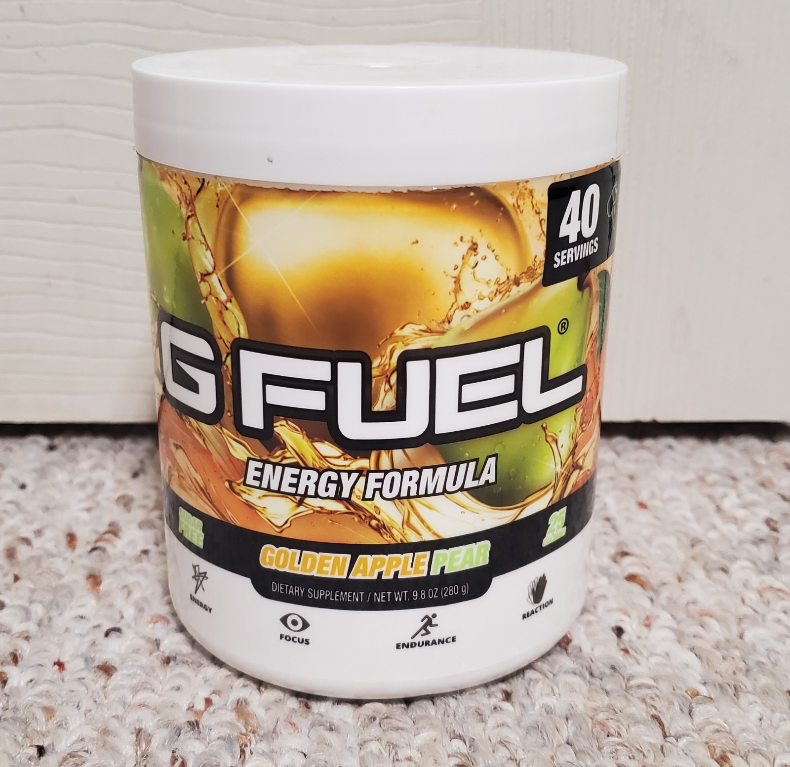 GFuel Golden Apple Pear DISCONTINUED TUB