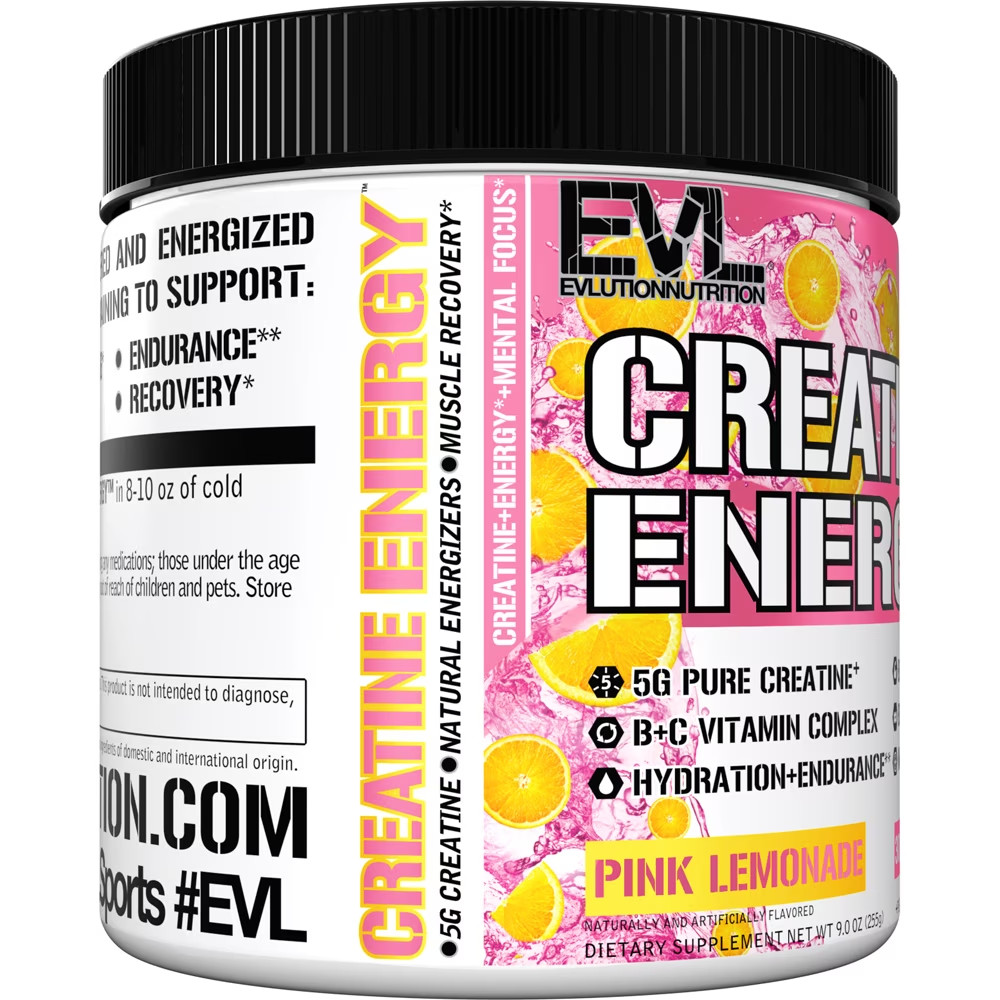 Creatine Energy – Supports Muscle Growth, Boosts Energy, Endurance & Cognition –